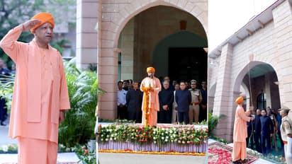 cm yogi adityanath independence day speech up development security