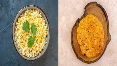 Indian Woman Makes Maggi Chilla