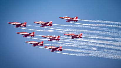 chhattisgarh silver jubilee suryakiran air show in nava raipur