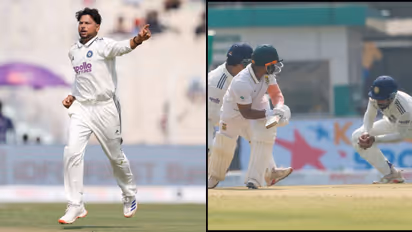 kuldeep yadav takes temba bavuma wicket