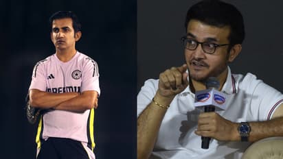 Sourav Ganguly Gautam Gambhir