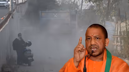 Yogi Government action UP NCR pollution control diesel auto ban anti smog gun