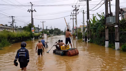 Rescue teams search flooded Sri Lankan villages after Cyclone Ditwah