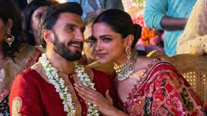 ranveer singh deepika padukone at cousin wedding