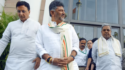 Karnataka CM Siddaramaiah at Indira Bhavan in New Delhi Karnataka CM Siddaramaiah at Indira Bhavan in New Delhi