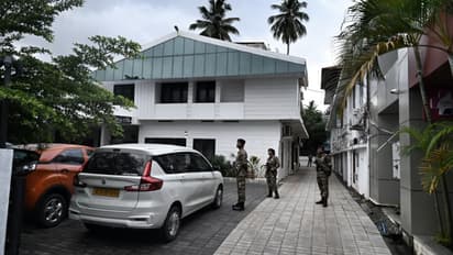 ed raid pinarayi vijayan house