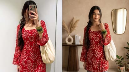 bandhani kurta for office wear