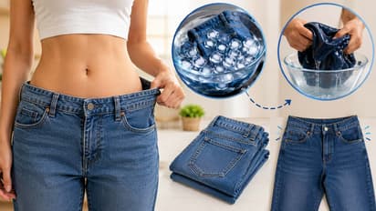 Social media claims ice water can shrink your jeans fit