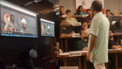 IIM Ahmedabad professor uses Dhurandhar scene to teach statistics in class