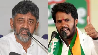 JDS Padayatre and Protest against Bidadi township on Aug 9