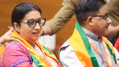 BJP leader Smriti Irani