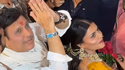 Govinda With Komal Rani Swarnakar lalbaugcha raja