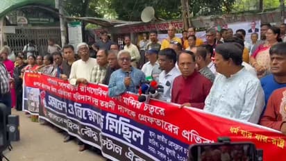 Bangladesh Minorities Protest Arrest of Hindu Man Building Ram Statue