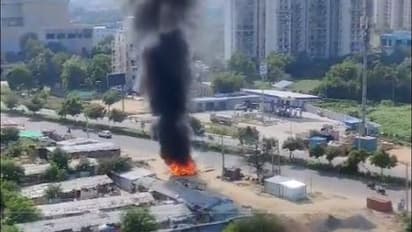 haryana violence update After Nuh this time in Gurugram shop vandalized fire  bsm