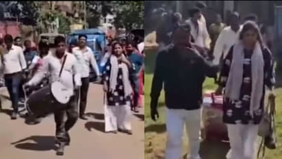 father brought the daughter home from in laws house by playing a band party due domestic violence bsm