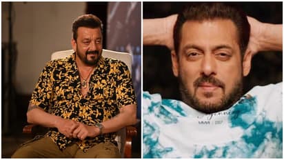 salman khan and sanjay dutt at prewedding bash 