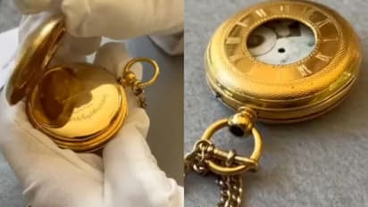 Golden Pocket Watch