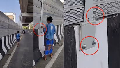 Patna flyover Nut Bolt Remove video