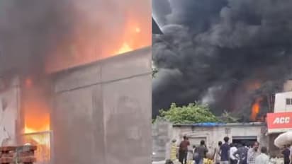 Bhiwandi rural area fire incident