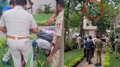 Drunk man jumps from tree near Bengaluru police office