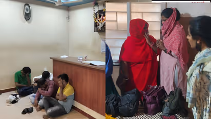 Hubballi Prostitution Racket Busted CCB Raid Rescues 10 Women at Parijatha Residency 