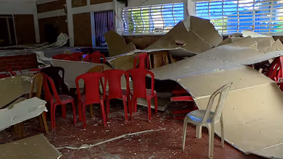 school roof collapse
