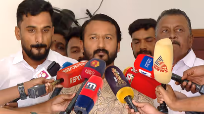 Rahul mamkootathil resignation press meet