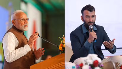 Cheteshwar Pujara Narendra Modi