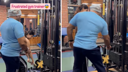 gym trainer viral video