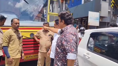 ksrtc bus plastic bottle