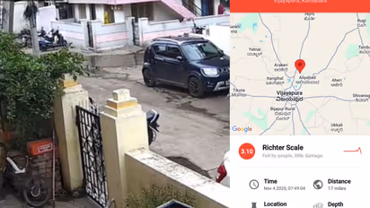 Earth Shakes Once More in Vijayapur Intense Tremors at 9 12 AM