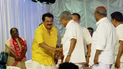 MLA M Mukesh_CM Pinarayi Vijayan