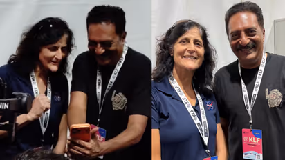 Prakash Raj And Sunitha Williams
