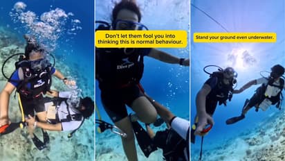 Woman Shares Scuba Diving Video Alleging Inappropriate Behaviour By Dive Instructor In Hurghada Egypt