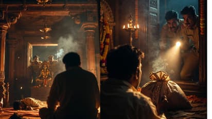 Kerala Thief Falls Asleep at Crime Scene