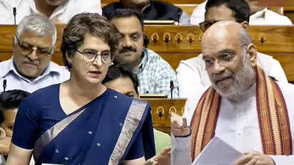 Amit Shah and Priyanka Gandhi