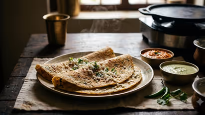 Quinoa paneer dosa recipe