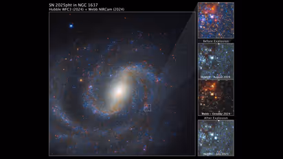 Webb reveals hidden red supergiant before supernova explosion