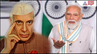 Nehru and PM Modi