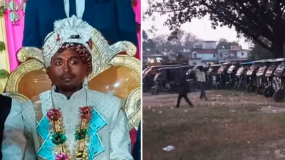 friends arrange 30 E-Rickshaws for groom wedding