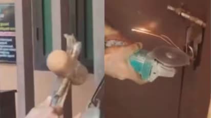 Mischievous Individuals Fill Panchayat Office Lock with Sand