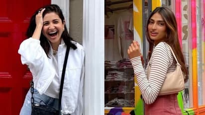 Athiya Shetty and Anushka Sharma reaction on Virat Kohli and KL Rahul performance