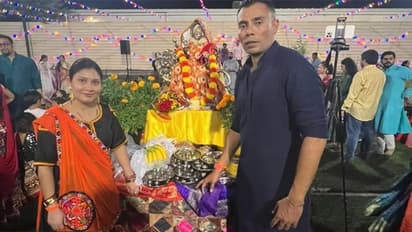 Pakistani-player-Danish-kaneria-prayed-on-Durga-ashtmi