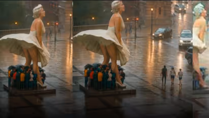 Marilyn Monroe statue