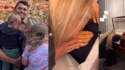 Charlie Kirk Wife Erika kirk emotional Tribute