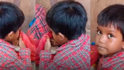 Student eating in classroom video viral