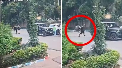 Delhi Constable Caught on CCTV Attacking Ex Girlfriend in Gurugram Bail Rejected