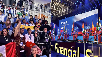 Bright Side Stories: Students from 40 countries take part in the International Olympiad on Financial Security at Siberian Federal University in Krasnoyarsk (Image Source: TV BRICS)