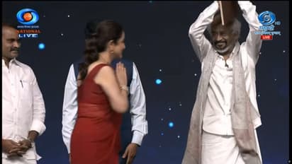 Rajinikanth Lifetime Achievement Award for his contribution cinema at IFFI