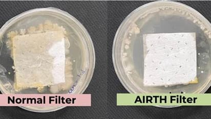 An innovative, green, novel antimicrobial air filtration technology can mitigate air-borne infection